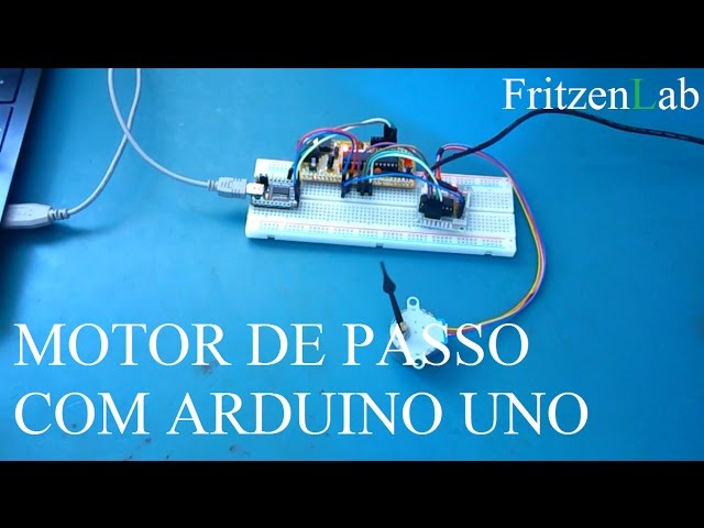 Controle de motor de passo com Arduino