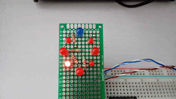 Charlieplexing de LEDs com Arduino