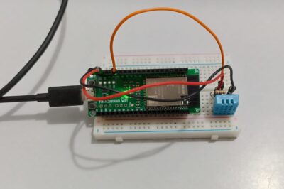 Sensor DHT11 com ESP32-S2 Franzininho 