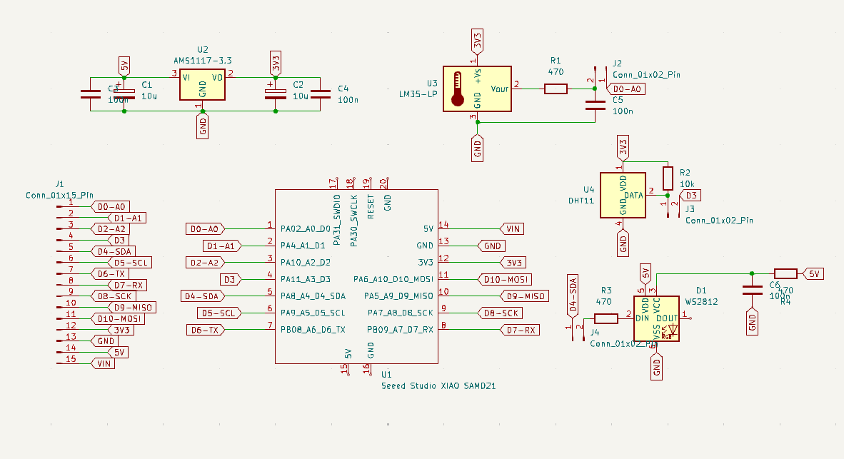 diagrama esquemático da placa ESP32-C6