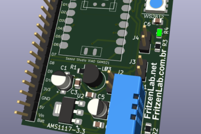 Desenvolver uma placa eletrônica – ESP32-C6, update 1