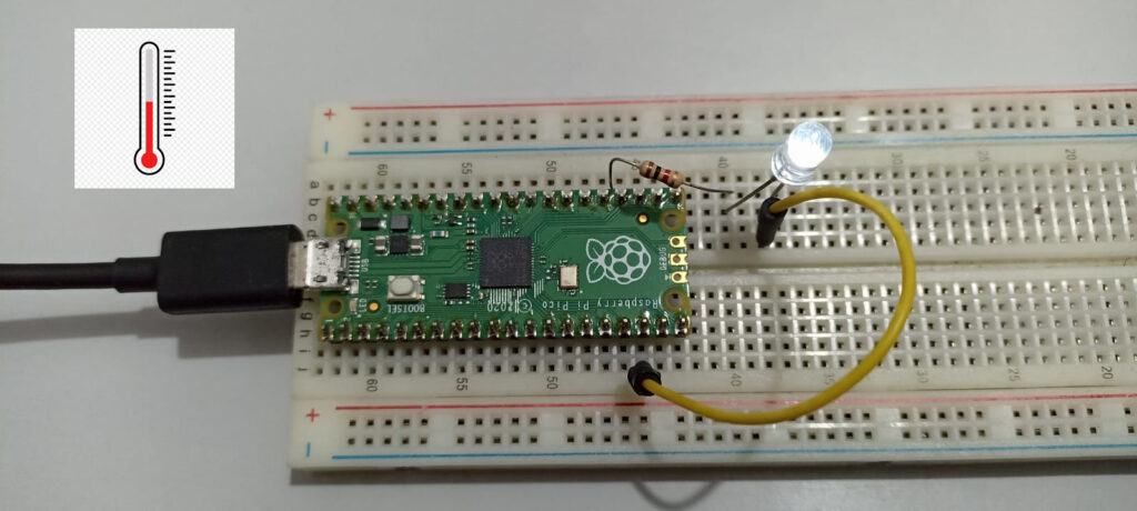 pi pico internal temperature sensor