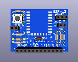 placa de desenvolvimento ESP-12 ESP8266