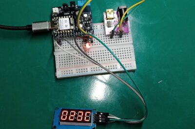 Display de temperatura com ESP32-C6, DHT11 e TM1637