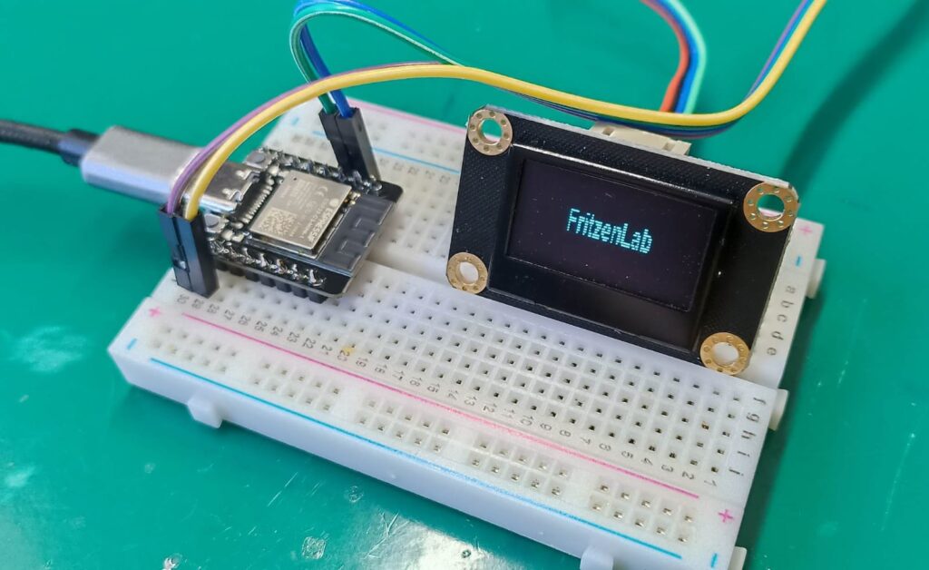 beetle esp32-c3 com display OLED DFRobot