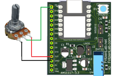 Leitura analógica com ESP32