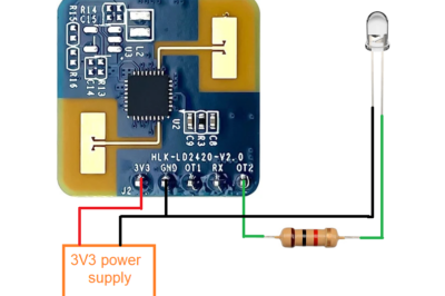 Sensor de presença ultrassônico HiLink