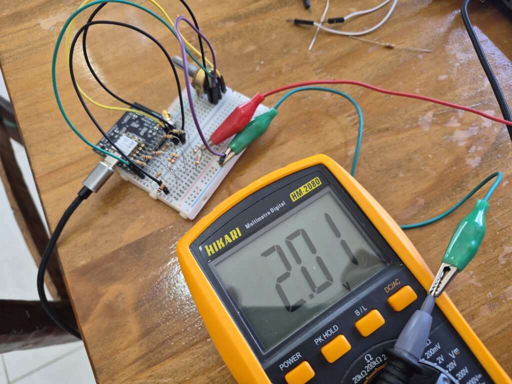 dac diy com resistores e ESP32
