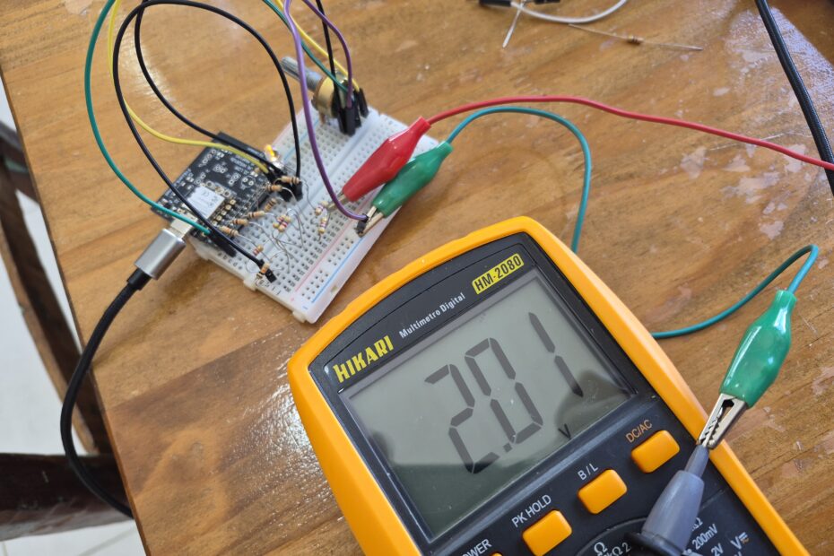 dac diy com resistores e ESP32