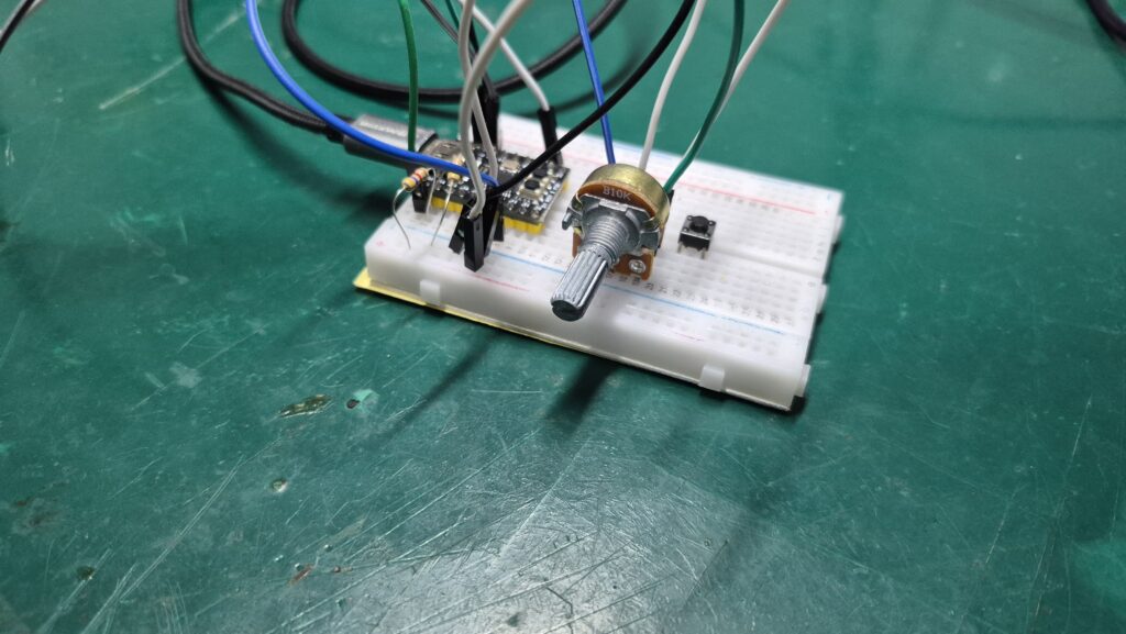ch552 na protoboard comparador analógico