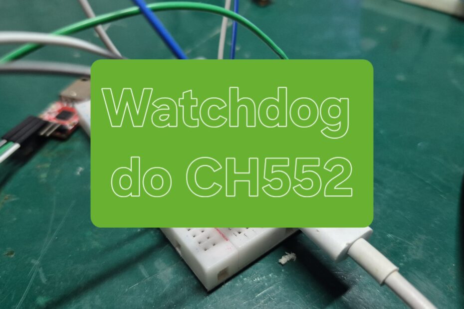 watchdog timer ch552 blog cover