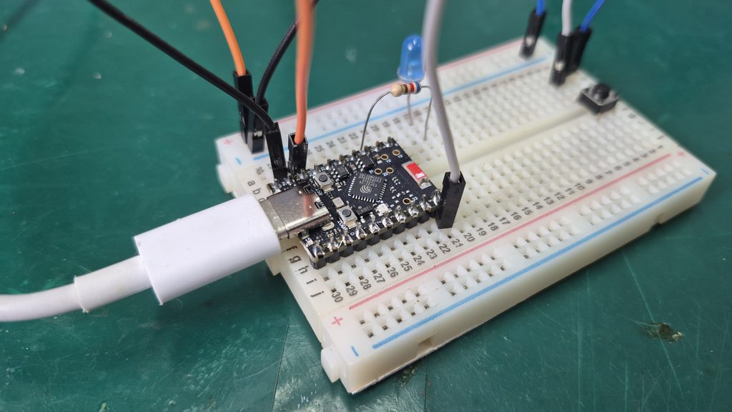 ESP32-C6FH4 Super Mini com 4Mb de memória Flash